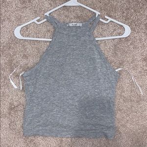 Gray Papaya Halter Top